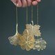 thumbnail image 3 of 4 Pack Leaf Vein Bookmarks School Supplies Metal Bookmarks with Chain Gold Skeleton Bookmarks for Book Lovers, Writers, Readers, Kids, Teens, Men, Women and Adults, 3 of 5