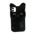 thumbnail image 4 of HEMOTON Dust-proof Phone Case Cartoon Cat Phone Shell 15.30X7.80X1.00CM Black, 4 of 7