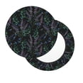 thumbnail image 7 of Uemuo Lavender Flowers Pattern Round Bar Stool Seat Covers Washable Stool Cushion Slipcover Elastic Bar Chair Covers-12 inch, 7 of 7