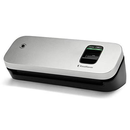 foodsaver 31161366 space saving food vacuum sealer 5.7 x 12.2 x 4.3 inches silver