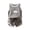 Gray, variant on HAOTAGS Boys Outfit Sets, Dog-Print Sleeveless Vest & Elastic-Waist Shorts Set Coffee Size 5