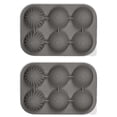 thumbnail image 1 of Silicone Molds 6 Cavity Ice Molds With Flower Round Shapes Release Reusable Ice Cream For Homemade Popsicles, 1 of 5