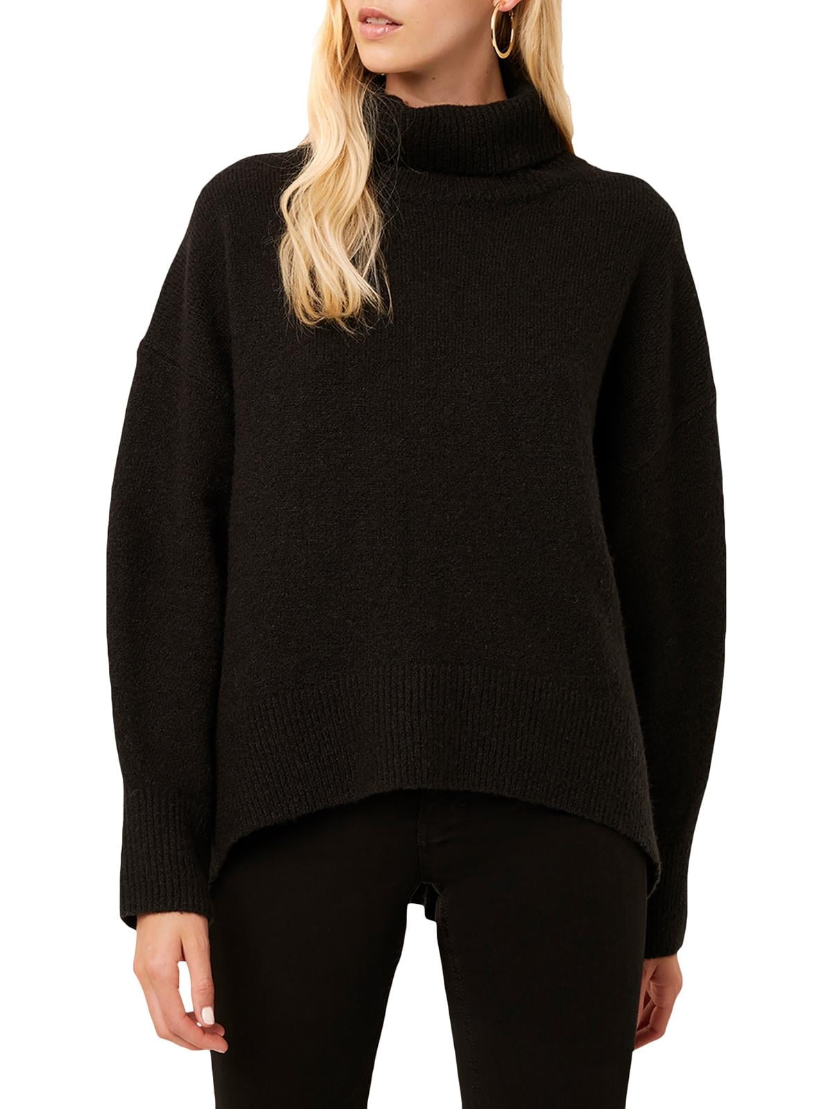 Low Turtleneck Pullover Sweater 