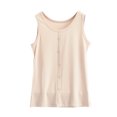 thumbnail image 2 of QUNYINEY Casual Tank Tops for Women Solid Camisole Sleeveless Crew Neck Tops Summer Button Loose Tank Tops, 2 of 5