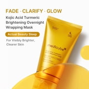 Medicube Kojic Acid Turmeric Night Wrapping Mask, 2.53 fl oz.