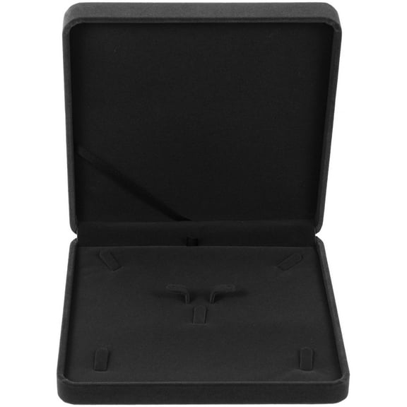 YSNOOWE Jewelry Box Grey 4-Pcs Set 7.4x7.4x1.6in