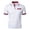 White, variant on Mens Polo Shirts Casual With False Pockets On The Chest Roll Neck Buttons Versatile Men'S Clothing