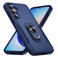 thumbnail image 6 of for Samsung Galaxy S10 Plus Armor Case with Camera Lens Slide Protection [Military Grade Drop Tested] for Magnetic Car Mount Ring Holder Kickstand Protective Heavy Duty Phone Case,Blue, 6 of 10