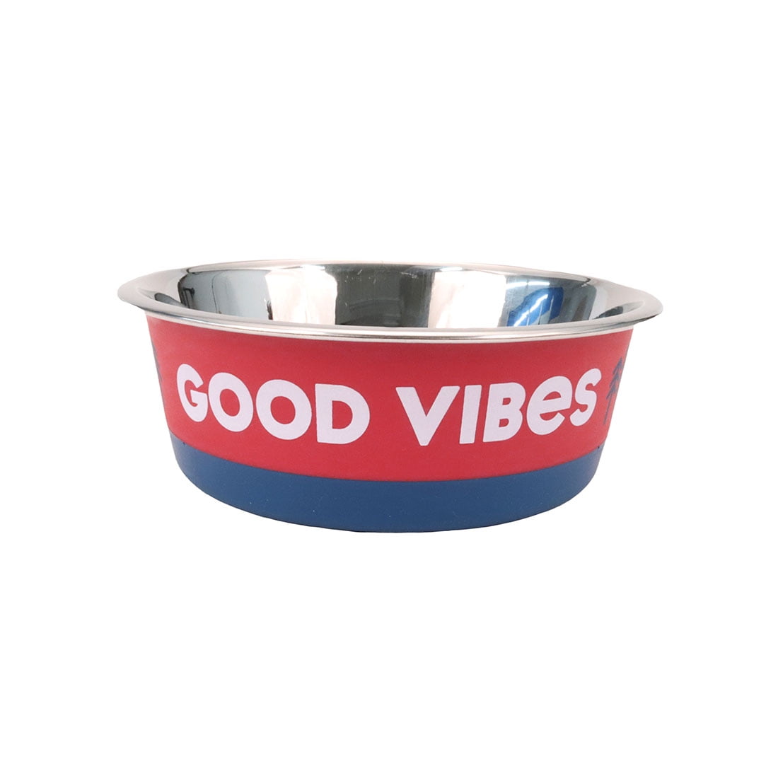 Life is Good® Stainless Pet Bowl, Red, 28 oz