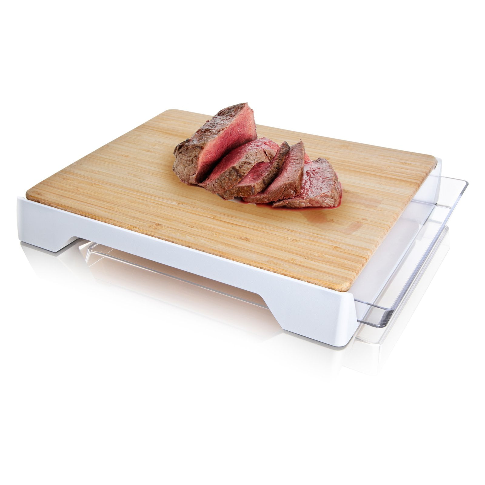 Tomorrow's Kitchen with Bamboo Cutting Board and Sliding Tray