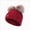 A61-Wine, variant on Toddler Boys Girls Cotton Baby Beanie Cute Winter Hat Soft Warm Knit Cuffed Caps Beanies 6-12 Months 12-24 Months 2T 3T 4T 5T 6T 7T 8T 9T Children(Wine,1-4 Years)