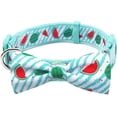 thumbnail image 3 of azuza Dog Collar with Bow Soft & Comfy Bowtie Dog Collar for Small Medium Large Dogs, 3 of 7