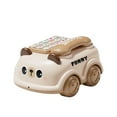 thumbnail image 2 of SPOORYYO Interactive Early Education Toy Car for Toddlers - Music, Storytelling, Lights, Buttons - Encourages Walking and Motor Skills - Brown, 2 of 6