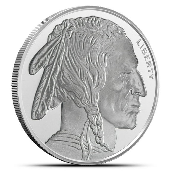 Golden State Mint Buffalo 1/2 oz Silver Round - Circulated