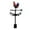 Metal Rooster Weather Vane Under $5 a3, variant on Cagogo Rooster Weather Vane, Metal Garden Weathervane Decoration, Black Rooster Wind Direction Indicator for Roof Barn Garage, Outdoor Courtyard Lawn Yard Ornament, Rustic Farmhouse Patio Decor