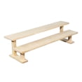 thumbnail image 1 of GROWTH TANK Figure Display Stand Storage Shelf Decoration Multifunctional Perfume Organizer Wooden Display Riser for Cosmetics Countertop 2 Tier 50cm, 1 of 9