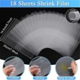 thumbnail image 4 of Shrinky Art Paper, 36Pcs Shrink Paper Sheets Shrink Plastic Film for Keychains and Kids - Art Craft Marking, 4 of 5