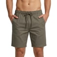 thumbnail image 1 of Short Bermuda Hombre Moda Casual Playa Algodón gris Mediano, 1 of 6