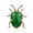 green beetle, variant on Fashion Enamel Lovely Crystal Insect Brooch Pin Wedding Women Party Delicate Jewelry Gift-green beetle