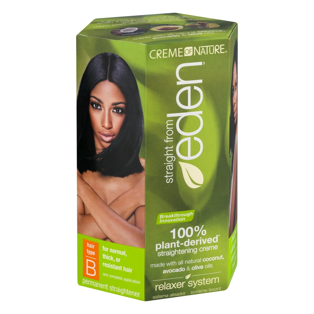 Colomer Creme Of Nature Straight From Eden Relaxer 1 Ea Walmart Com