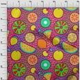 thumbnail image 3 of oneOone Viscose Chiffon Bright Red Fabric Tropical Fruit Sewing Craft Projects Fabric Prints By Yard 42 Inch Wide, 3 of 5
