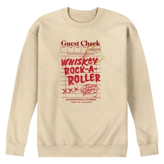 Lynyrd Skynyrd - Whiskey Rock-A-Roller - Men's Crew Fleece Sweatshirt