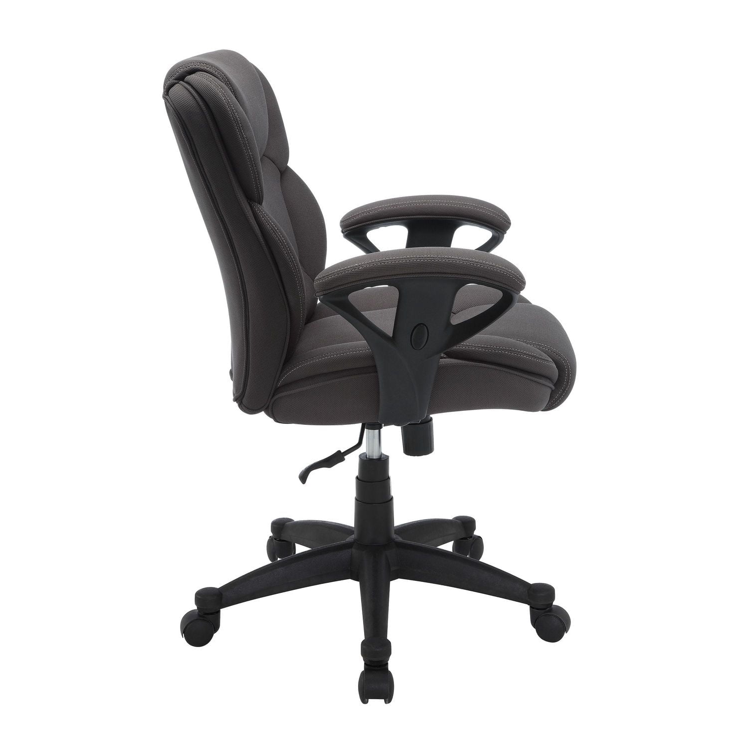 Serta Big & Tall Fabric Manager Office Chair, Supports up to 300 lbs, Grey