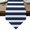 Navy, variant on Table Runners 72 Inches Long, Navy Blue Stripe Cotton Linen Kitchen Dining Coffee Table Runner for Party Home Decor, Modern Simple Geometric White Striped Tabletop Dresser Scarves Runner 14x72 Inch