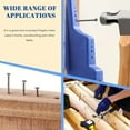 thumbnail image 4 of Nail Holder for Hammering, Nail Holder Pliers for Hammer, Plastic Slip Joint Pliers Keep Fingers Safe, Basic Repair and Woodworking Tools, 4 of 9