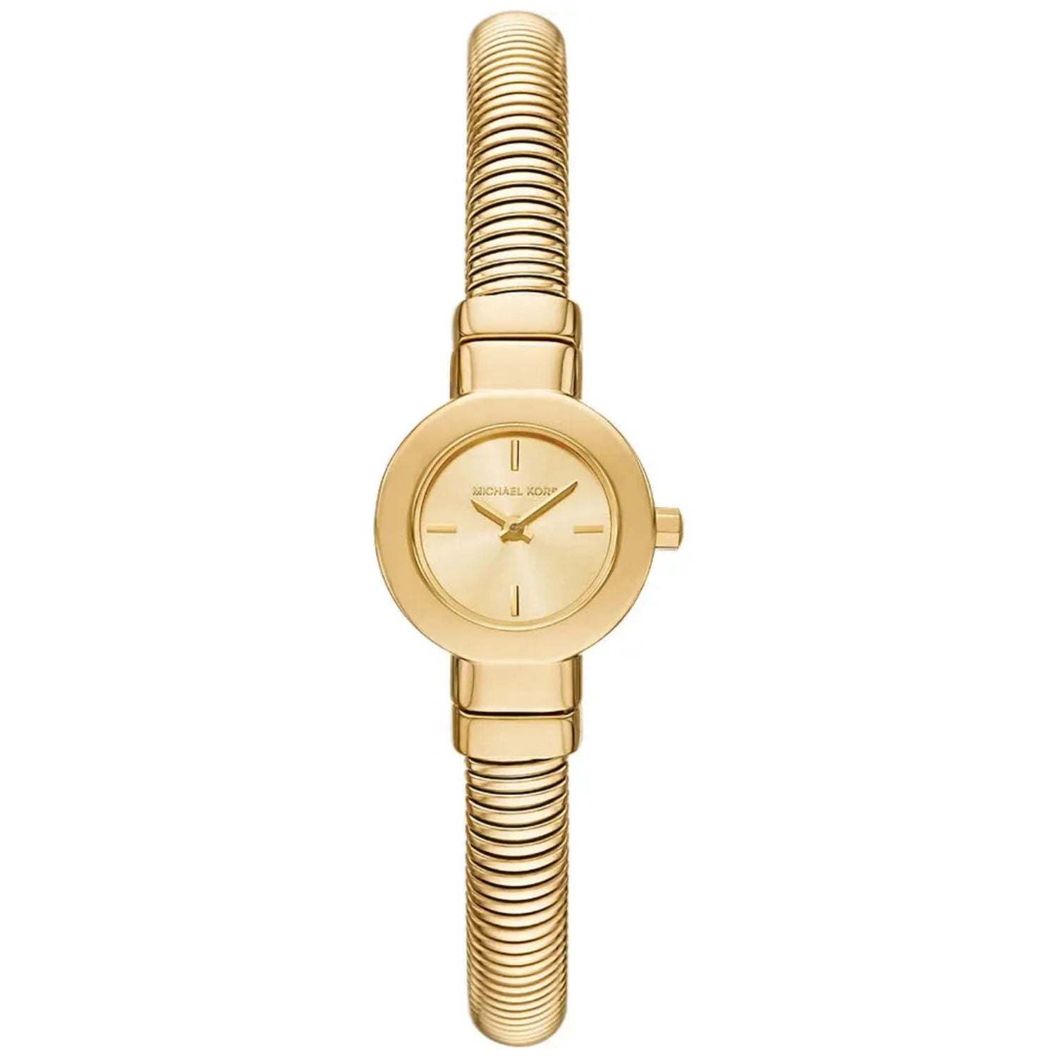 (#B) Michael Kors MK5756 Women\'s Gold-Tone Glitz Stainless Steel Bracelet Amazon.com: Michael Kors Women main image 2