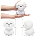 thumbnail image 7 of Night Light for Kids Room, Kids Night Light for Girls Baby and Toddler Gifts, Cute Puppy Night Lights Squishy Silicone Lamps Soft Nursery USB Rechargeable Portable Dog Animal LED Lights Color Changing, 7 of 7