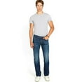 thumbnail image 3 of Buffalo David Bitton DARK BLUE SANDED Driven Relaxed Straight Jean US 40/30, 3 of 5
