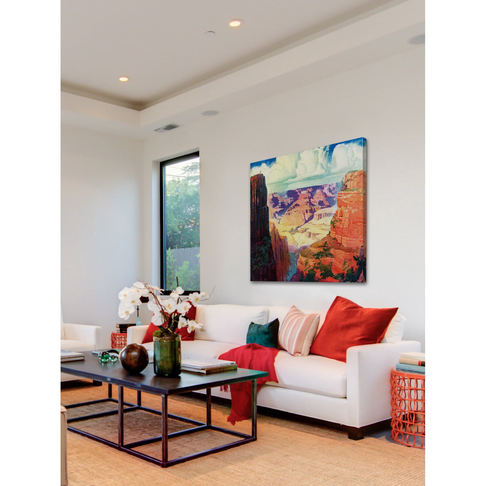 Marmont Hill - "Grand Canyon 4" Painting Print on Wrapped Canvas