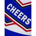 thumbnail image 6 of Alvivi Kids Girls Cheerleading Costume Outfit Crop Tops Pleated Pleated Skirt Set 6-16, 6 of 7