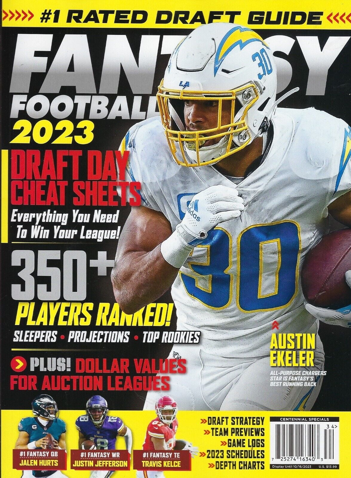 Fantasy Football Magazine Issue 34 (Paperback NewAdult,Senior