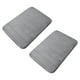 thumbnail image 2 of Thick Velvet Floor Mat Kitchen Bathroom Foot Mat Solid Color Foot Mat 2pc, 2 of 5