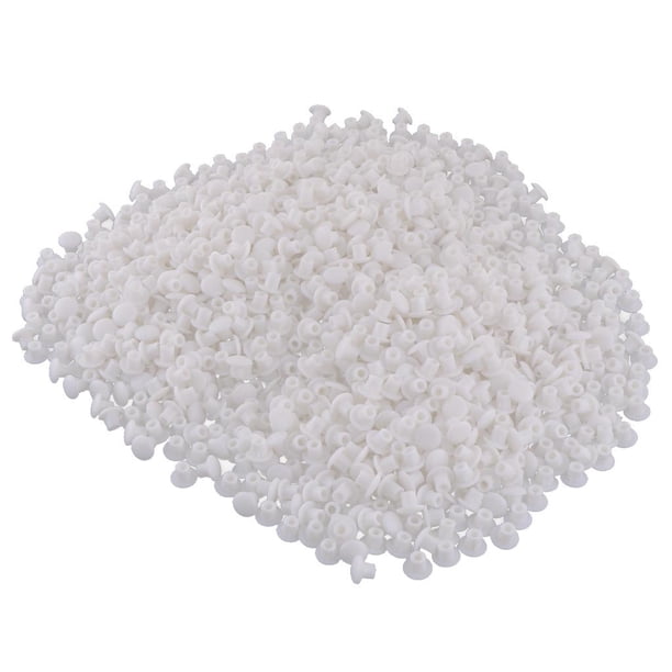 1000 tapas para cubrir muebles, tapones ciegos para muebles de cocina y gabinetes. Blanco A