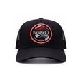 thumbnail image 2 of KNITE Gorra Farmer Wheat Negro Trucker Hombre Ajustable Estilo Rancher Original, 2 of 4