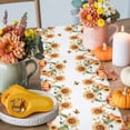 thumbnail image 4 of Fall Pumpkin Table Runner, Autumn Thanksgiving Kitchen Dining Table Decoration for Home Party Decor 13x60 Inches, 4 of 9