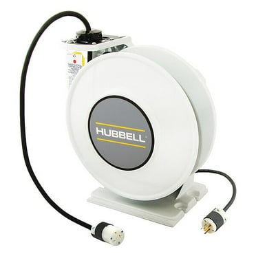 Hubbell Wiring Device-Kellems Cord Storage Reel,45 ft. of 12/3 Cord HBLI45123C20