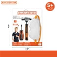 thumbnail image 3 of Set de Herramientas de Juego Simulado BLACK+DECKER 3 Piezas con Gafas de Seguridad, 3 of 5
