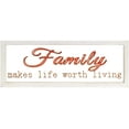 thumbnail image 4 of SALTNLIGHT Family Wall Plaque, Transparent Glass Background Rustic Farmhouse Sign Wal for Living Room, Modern Farmhouse Sign with Solid Wood Frame, 4 of 12