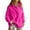 Hot Pink, variant on Pullover Sweatshirts for Women Comdrip Sweatshirt for Women Oversized Casual Long Sleeve Button Neck Pullover Tops Fashion Outfits Clothes Womens Sweatshirts Trendy Blackish Green L