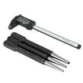 thumbnail image 2 of 1x Electronic Digital Caliper & 3Pcs High-Carbon Steel Center Punch Set 10cm Non Slip Center Punch, 2 of 8