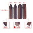 thumbnail image 4 of Utoolmart Screwdriver Bits, 4 Piece Set Phillips/Slotted Head Screw Driver Bit, with 5/16-inch Hex Shank, 32mm Length Cr-V Steel Screw Driver Kit Tools, for Repair Work, 4 of 4