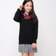 thumbnail image 2 of Suéter tipo jersey de cuello en V de punto para estudiantes, estilo universitario, para hombres y mujeres, JK, 2 of 6