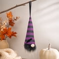 thumbnail image 4 of Halloween Decorations Illuminated Gnome Pendant, 7.9 in Handcrafted Faceless Doll Ornament with Lights for Shop Window and Holiday Party Decor Displays and Events, 4 of 7