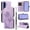 Purple, variant on For Samsung Galaxy S26 Ultra 5G 6.9" Wallet Case ,Dandelion Embossed Pattern with Card Slots, Durable Shockproof Magnetic Flip Phone Case, PU Leather Protective Phone Cover with Kickstand,Green