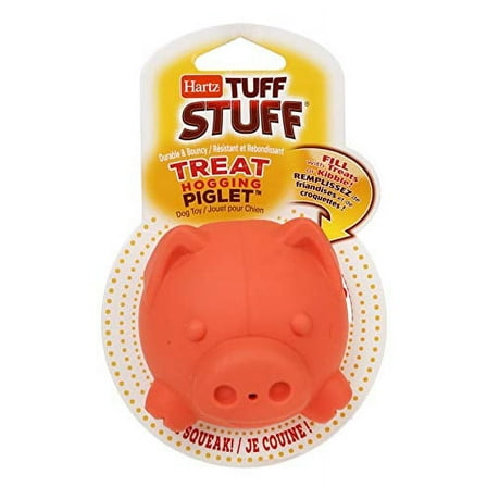 Hartz Tuff Stuff Treat Hogging Piglet Dog Toy Treat Dispenser, 1 ct