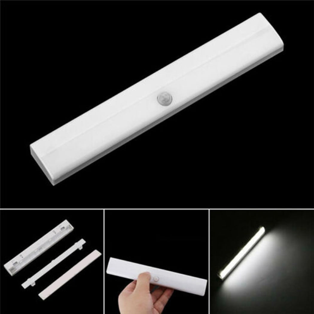 Portable LED Lamp PIR Motion Twilight Sensor Indoor Magnet Hook High Quality UK